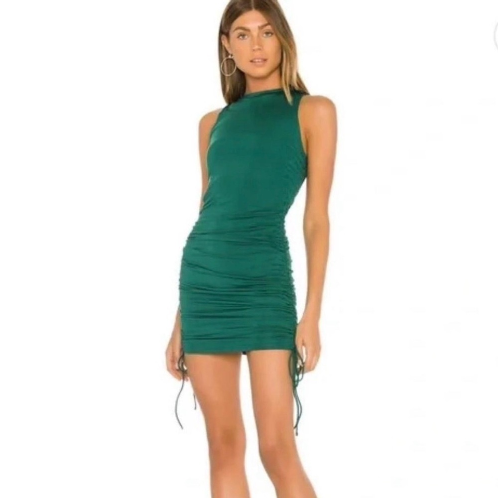 Superdown green dress